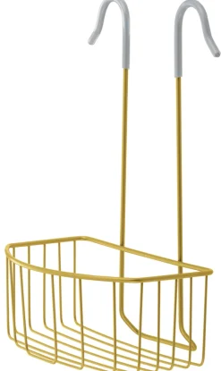 GEYSER® Brusehylder*trådkurv m/bøjleophæng mat guld