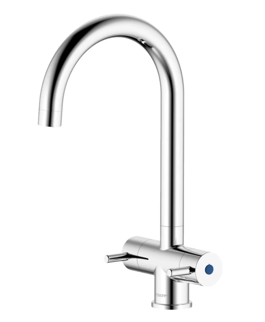 GEYSER® Køkkenarmatur*Twin køkkenarmatur krom
