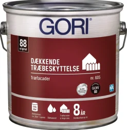 GORI Træbeskyttelse*605 dækkende træbeskyttelse 2,5 liter Kridt