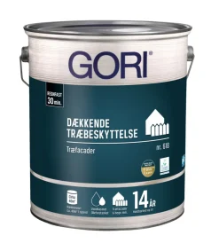 GORI Træbeskyttelse*618 dækkende træbeskyttelse 5 liter Kulsort