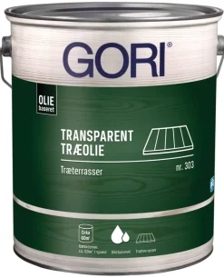 GORI Træolie*303 træolie til terrasser 5 liter Pine