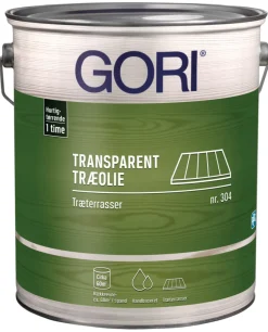 GORI Træolie*304 træolie til træterrasser 5 liter Pine