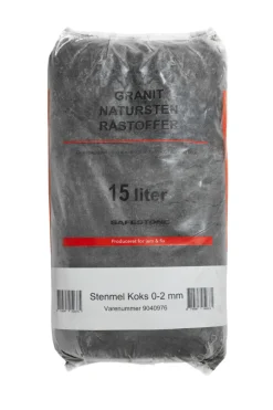 Safestone by ZURFACE Sand & Grus*Granitstenmel 15 liter - Safestone Koks