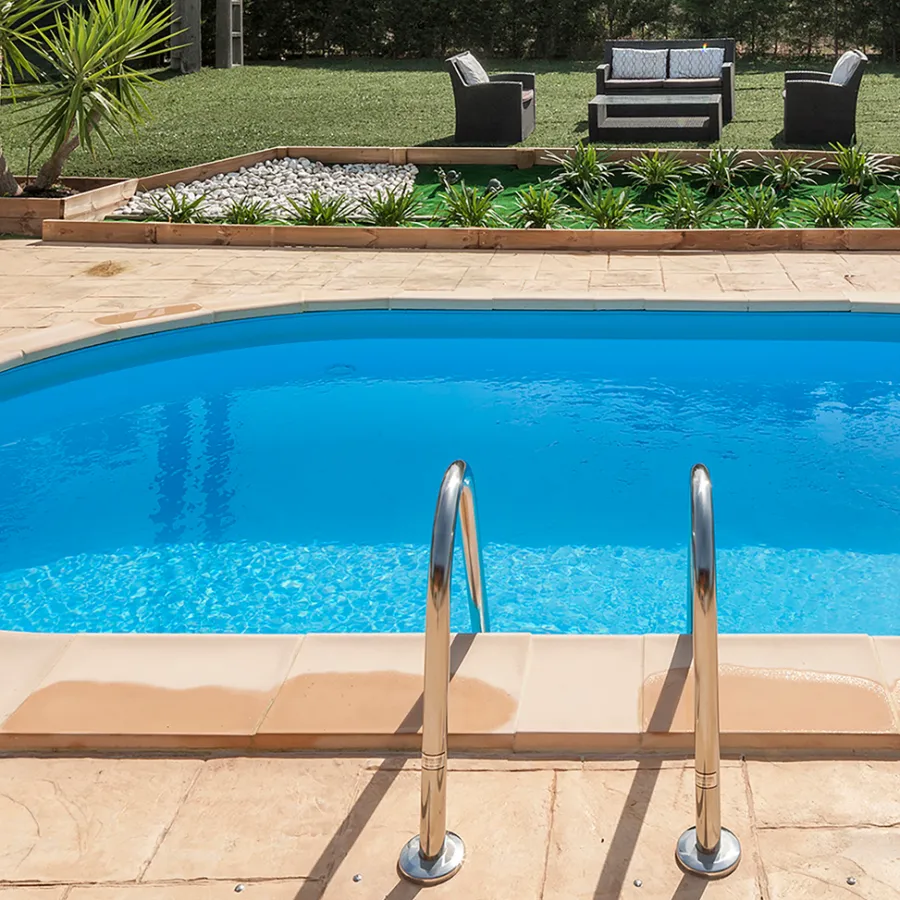 Swim & Fun Pools*Gre poolpakke inground oval 38840 liter -