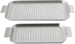 Grillexpert® Grilltilbehør*Grillfade 2 stk. medium og stor -