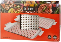 Grillexpert® Grilltilbehør*Grillfade 2 stk. medium og stor -