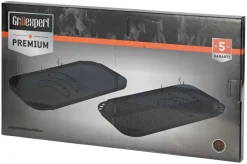Grillexpert® Grilltilbehør*Grillplade helstøbt 49,5 x 27,3 cm -