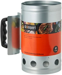 Grillexpert® Grilltilbehør*Grillstarter i zinkgalvaniseret stål