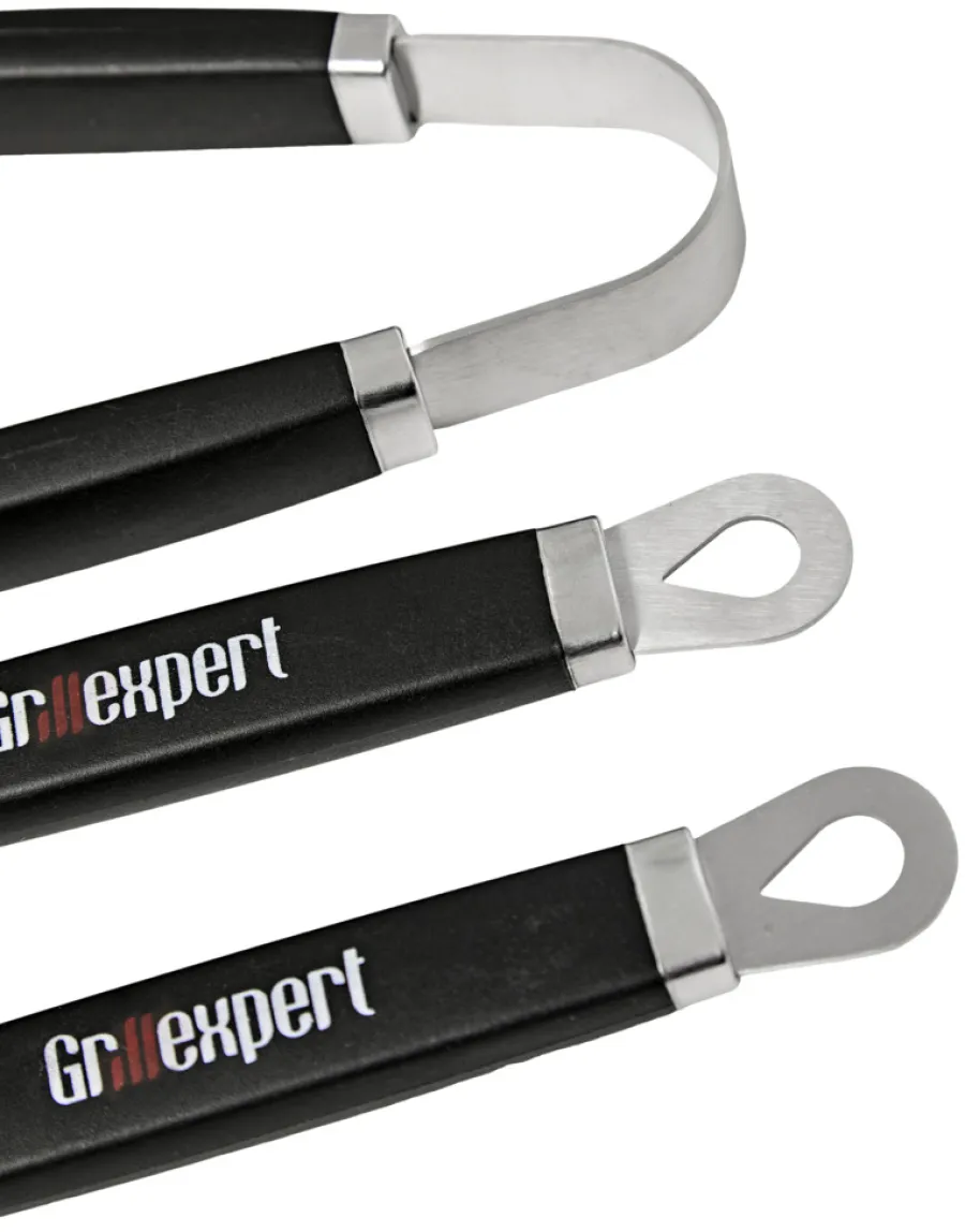 Grillexpert® Bålfad & Tilbehør|Grilltilbehør*Grillsæt med 3 dele -