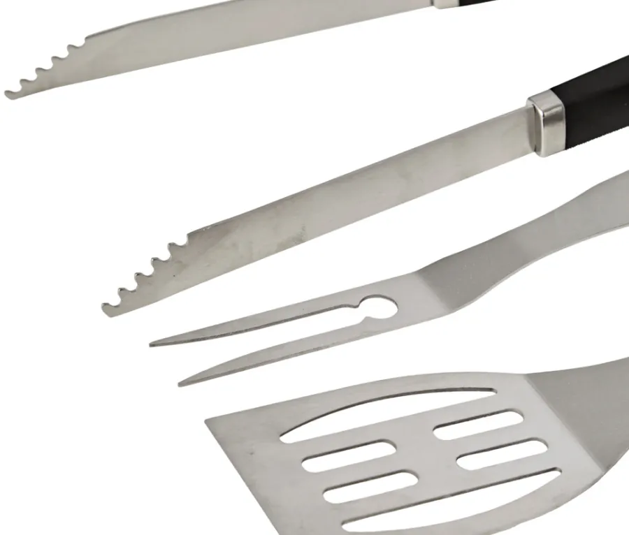 Grillexpert® Bålfad & Tilbehør|Grilltilbehør*Grillsæt med 3 dele -