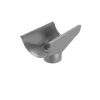 Grøvik Tagrender*tudstykke 70 mm T125 aluminium
