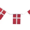 Gamle Danmark Pynt & Festudstyr*Guirlande m/20 stk. papirflag