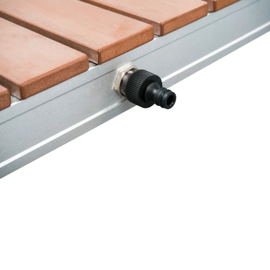 Udendørsbrusere*Gulvbruser komposit/aluminium