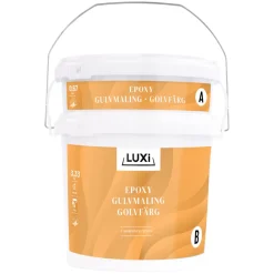LUXI® Gulvmaling*Gulvmaling 2K epoxy 4 kg - Lysgrå