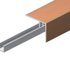 Profillister*Gulvprofil alu folieret 2 x 30 x 900 mm
