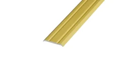 Profillister*Gulvprofil mat messing selvklæbende 2,5 x 25 x 900 mm
