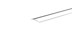 Profillister*Gulvprofil sølv selvklæbende 3,2 x 30 x 1800 mm