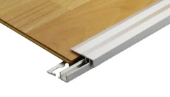 Profillister*Gulvprofil til trin alu folieret 10 x 30 x 900 mm