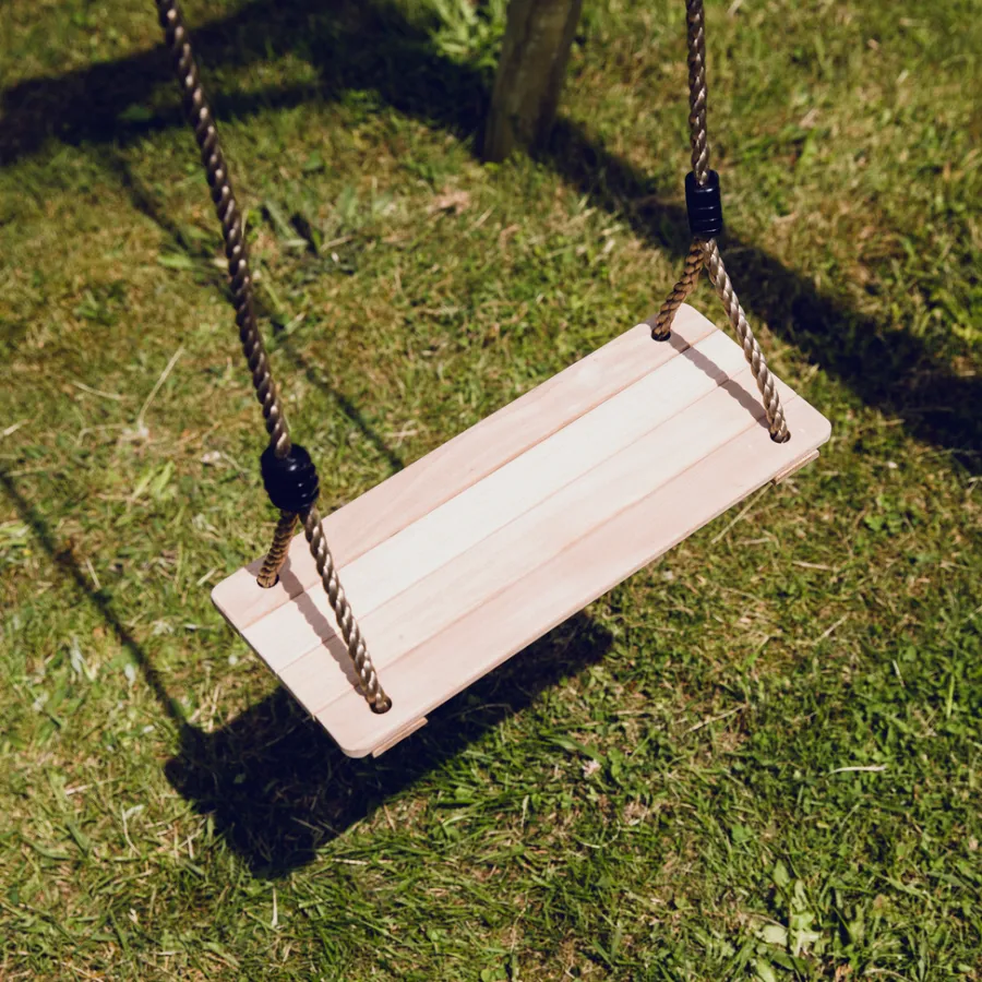 Nordic Play Gynger*Gyngesæde træ m/reb 40 cm -