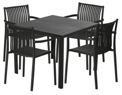 Sunlife® Sæsonafslutning|Haveborde*Havebord Havanna 90x90 cm i aluminium og nonwood -