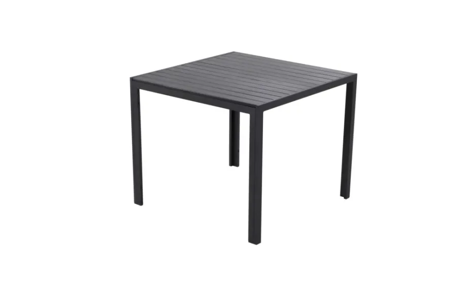 Sunlife® Sæsonafslutning|Haveborde*Havebord Havanna 90x90 cm i aluminium og nonwood -