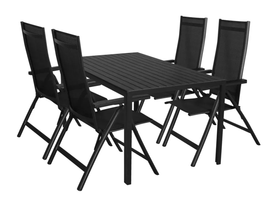 Sunlife® Sæsonafslutning|Haveborde*Havebord Havanna 150 x 90 cm i aluminium og nonwood -