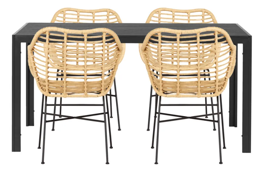 Sunlife® Sæsonafslutning|Haveborde*Havebord Havanna 150 x 90 cm i aluminium og nonwood -