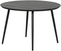 Sunlife® Sæsonafslutning|Haveborde*Havebord Madrid Ø110 cm - Sort
