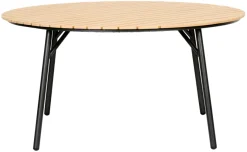 Sunlife® Sæsonafslutning|Haveborde*Havebord Nebraska stål/nonwood Ø150 cm -