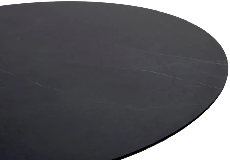 Envy Haveborde*Havebord Slate Ø110 cm - Sort/skiferlook