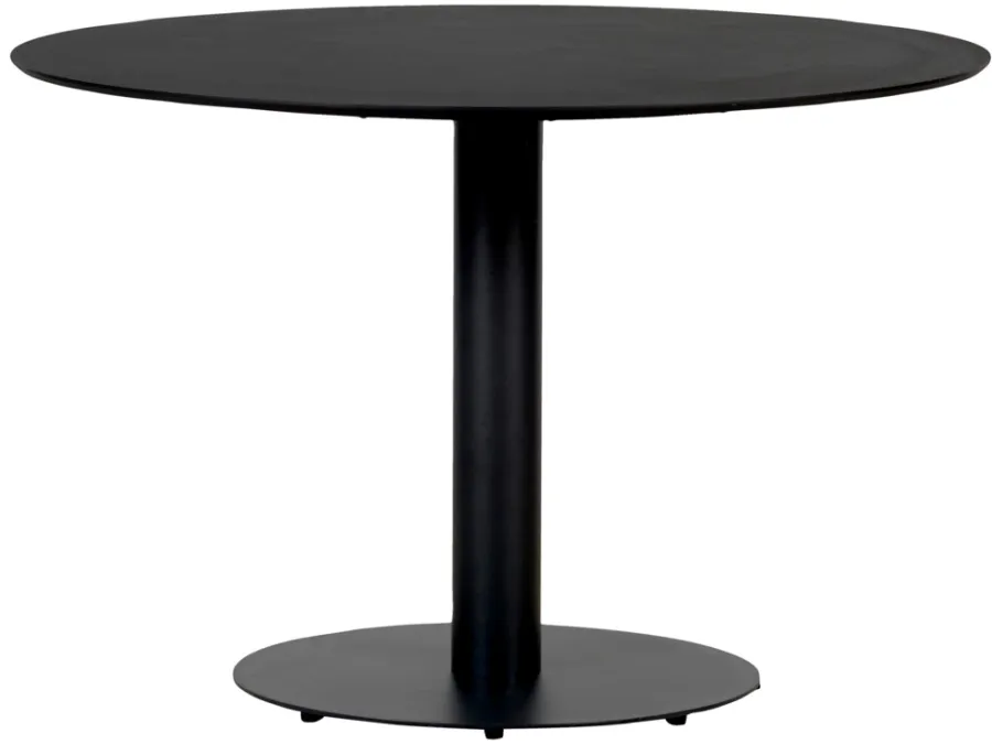 Envy Haveborde*Havebord Slate Ø110 cm - Sort/skiferlook