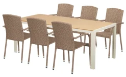 Sunlife® Sæsonafslutning|Haveborde*Havebord Vermont 205 x 90 cm -