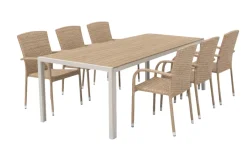 Sunlife® Sæsonafslutning|Haveborde*Havebord Vermont 205 x 90 cm -