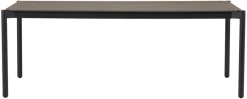 Haveborde*Havebord 205 x 104 cm i Grey Stone Look Sort