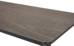 Haveborde*Havebord 205 x 104 cm i Grey Stone Look Sort