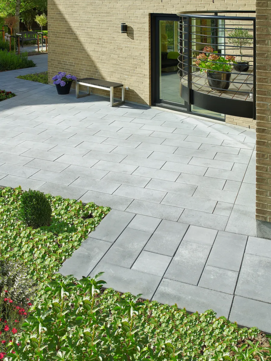 Betongruppen RBR Havefliser & Belægningssten*Haveflise Nordic-Line grå 30 x 60 x 5 cm