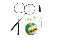 Ud & Leg® Sæsonafslutning|Spil & Underholdning*Havespil 2-i-1 volleyball/badminton