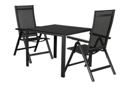 Sunlife® Sæsonafslutning|Havestole*Havestol Kingston 6 positioner sort -