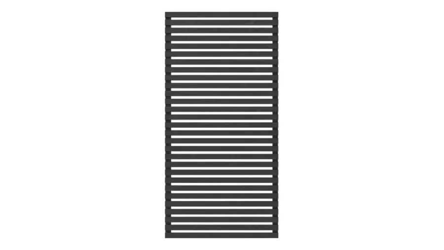 Panelhegn|Espalier*Hegn sort grundmalet 90 x 180 cm