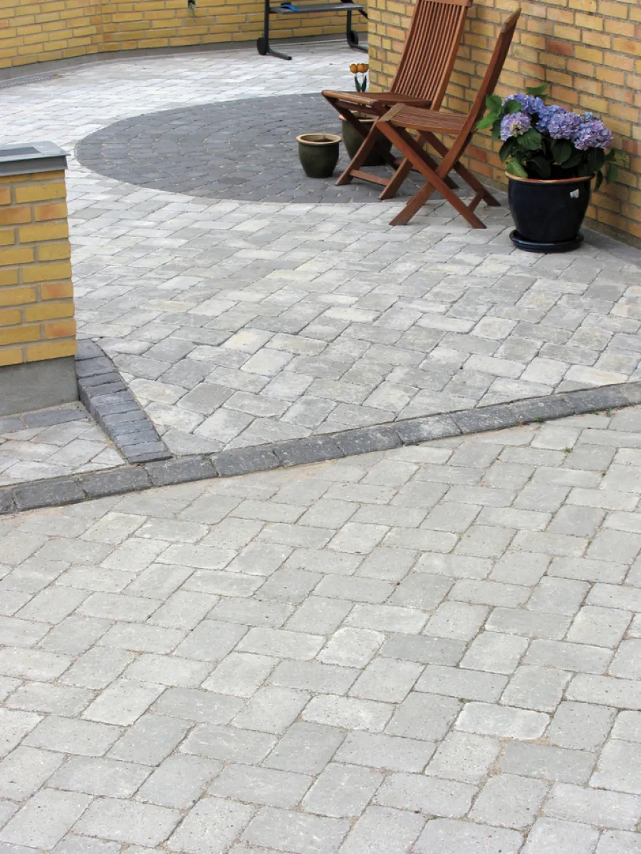 Betongruppen RBR Havefliser & Belægningssten*Herregårdssten grå 14 x 21 x 5 cm
