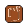 Probuilder Hæftepistoler*Hæfteklammer 8 mm nr. 53F 2000 stk. -