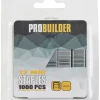 Probuilder Hæftepistoler*Hæfteklammer 12 mm nr. 10J 1000 stk. -