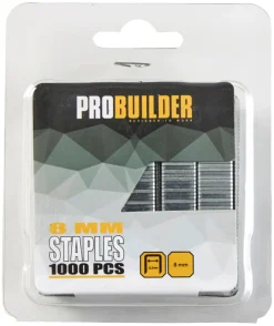 Probuilder Hæftepistoler*Hæfteklammer 8 mm nr. 10J 1000 stk. -