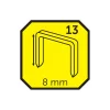 Probuilder Hæftepistoler*Hæfteklammer 8 mm nr. 13 1000 stk. -