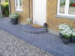 Betongruppen RBR Havefliser & Belægningssten*Hjertingsten koks 14 x 21 x 5 cm