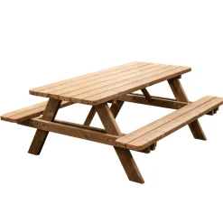 HORTUS Bord/Bænkesæt*bord-/bænkesæt Thermo fyrre 177 x 158 cm Træ