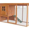 HORTUS Bure*hønsehus brunbejdset 198 x 75,5 x 103 cm