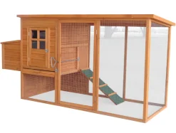 HORTUS Bure*hønsehus brunbejdset 198 x 75,5 x 103 cm