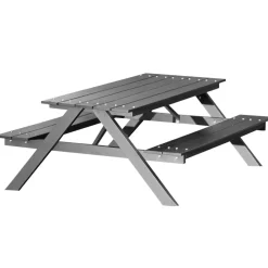 HORTUS Bord/Bænkesæt*model A bord-/bænkesæt til børn nonwood/aluminium sort