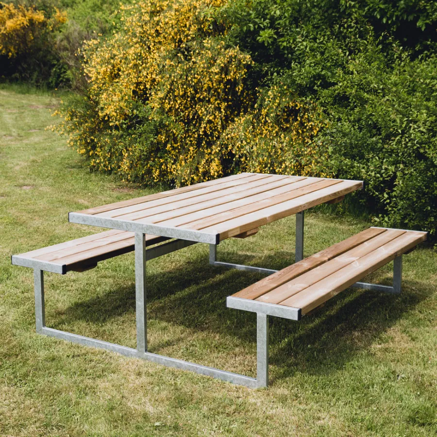 HORTUS Bord/Bænkesæt*ODIN bord-/bænkesæt trykimp. fyr 180 x 177 cm